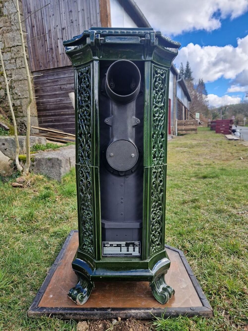 Po&ecirc;le &agrave; bois Godin "Belle &eacute;poque" Bricolage
