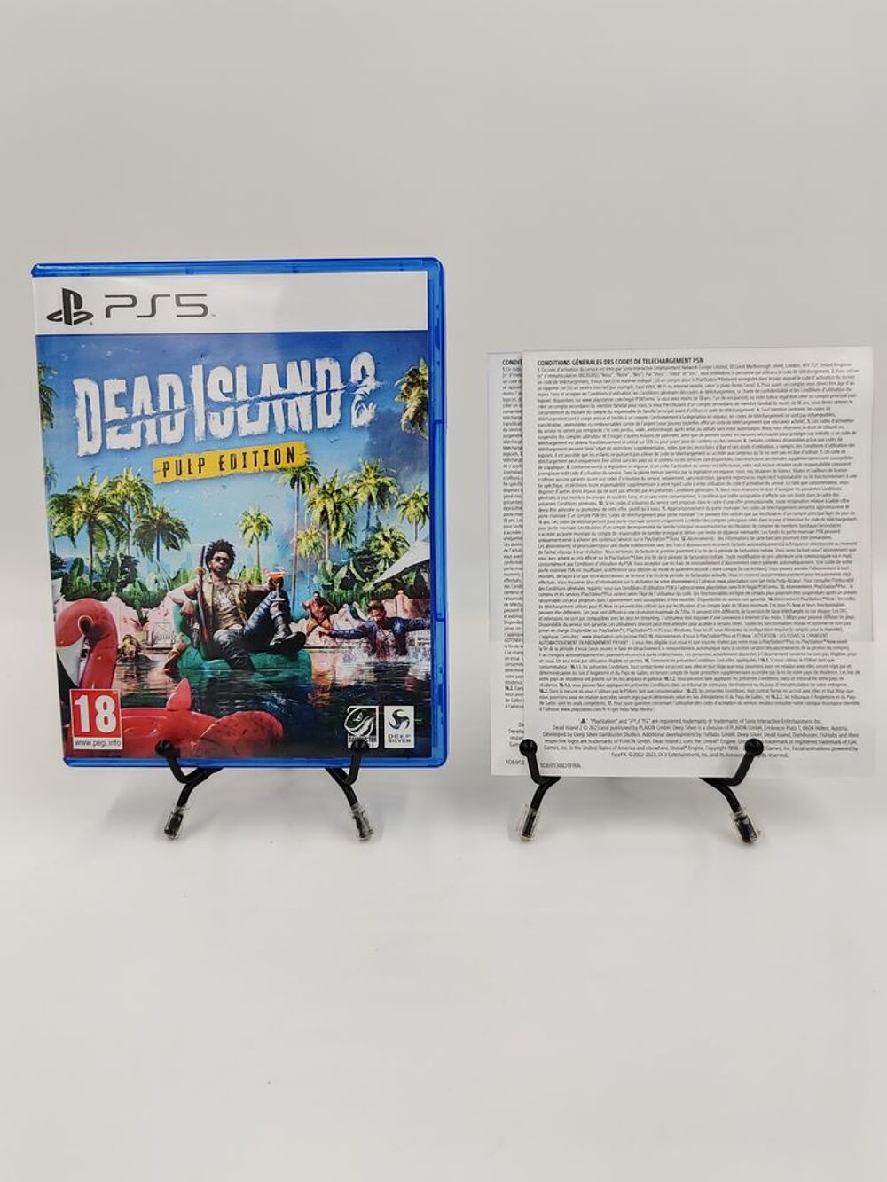 Jeu PS5 Playstation 5 Dead Island 2 Pulp Edition complet Consoles et jeux vidos