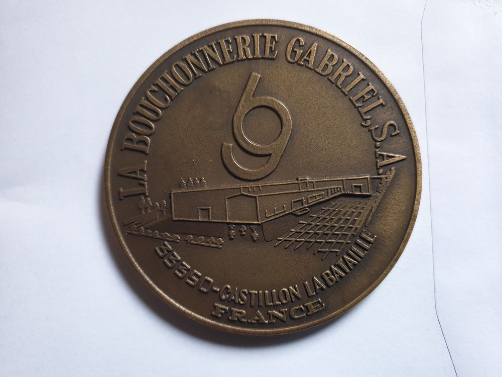 M&eacute;daille 120e Anniversaire
1868-1988 