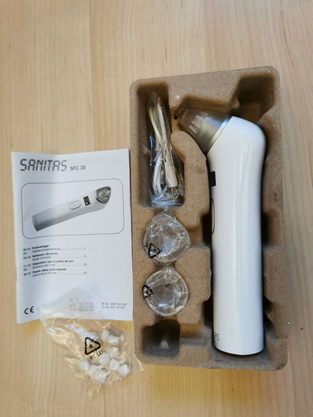 SANITAS - Appareil anti points noirs - SFC 35 Electroménager