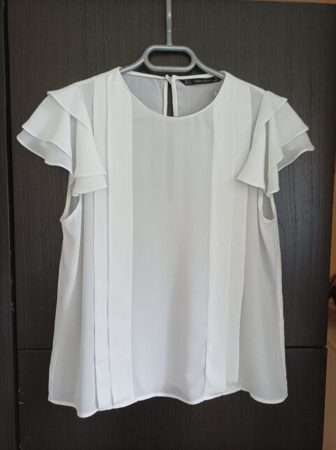 Haut / blouse tissu lger . Marque ZARA 6 Troyes (10)