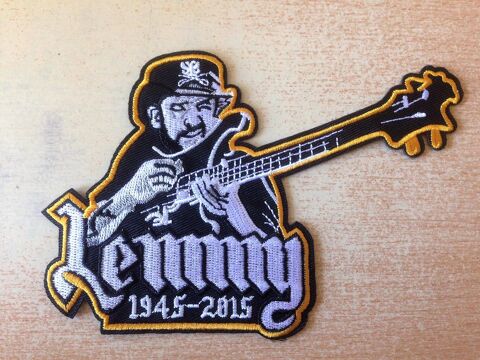 Écusson motorhead lemmy tribute heavy metal band 6 Carnon Plage (34)