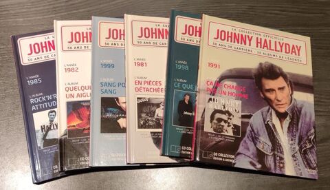 Johnny Hallyday La collection officielle Livre / CD 40 Le Val-de-Guéblange (57)