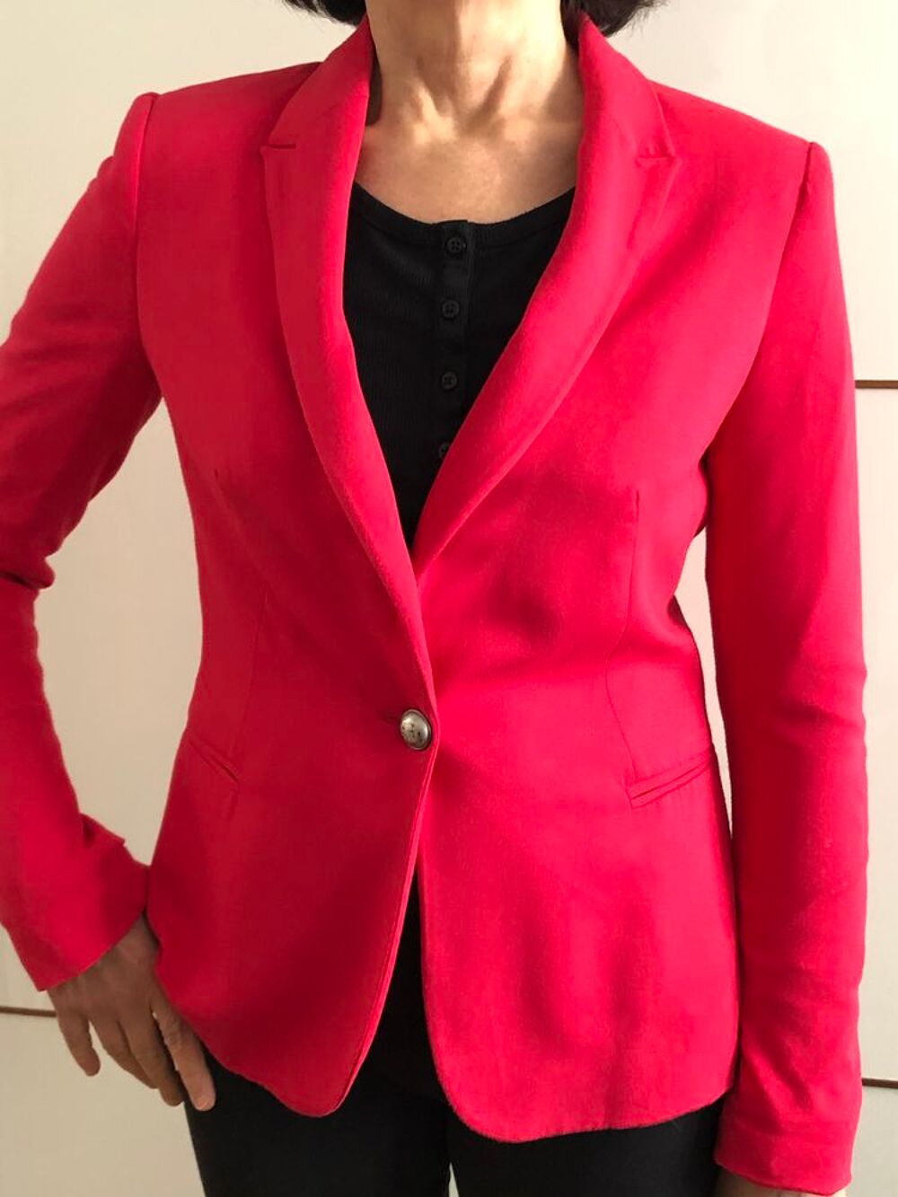 veste fuchsia Zara Vêtements
