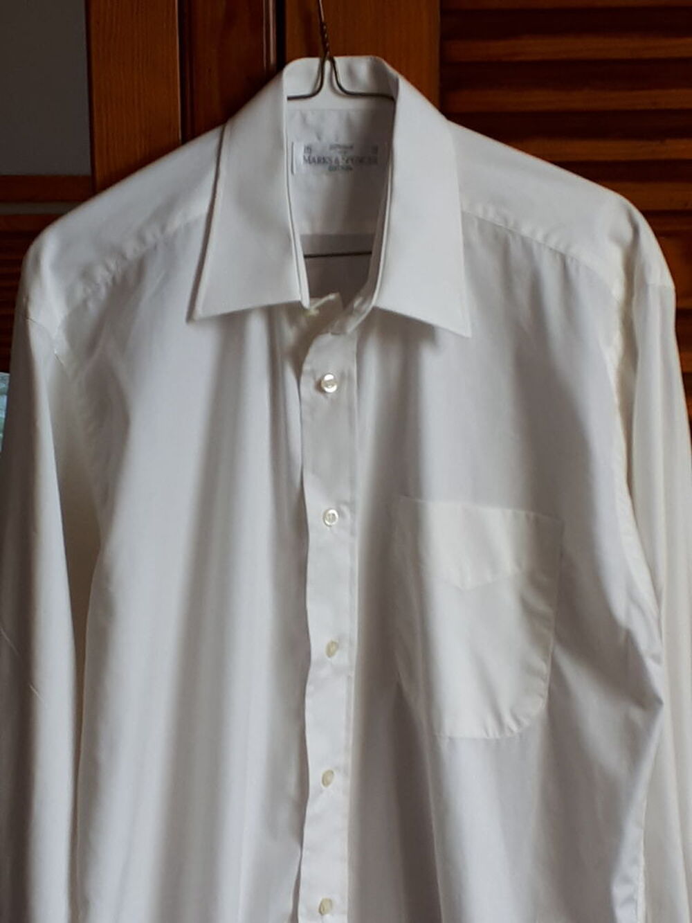 Chemise homme MARKS and SPENCER - 38 CM - TBE Vêtements