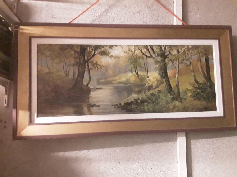 Tableau de F Haberkorn Décoration