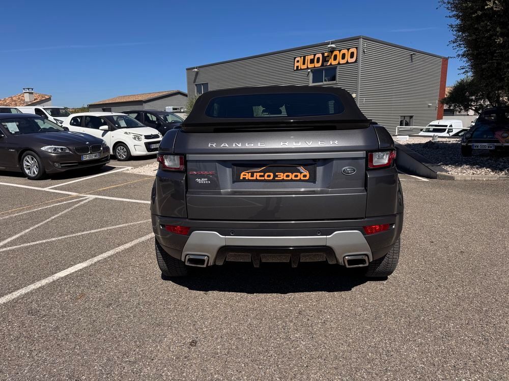 Range Rover Evoque CABRIOLET 2.0 TD4 150ch SE DYNAMIC BVA 2017 occasion 84290 Sainte-C&eacute;cile-les-Vignes