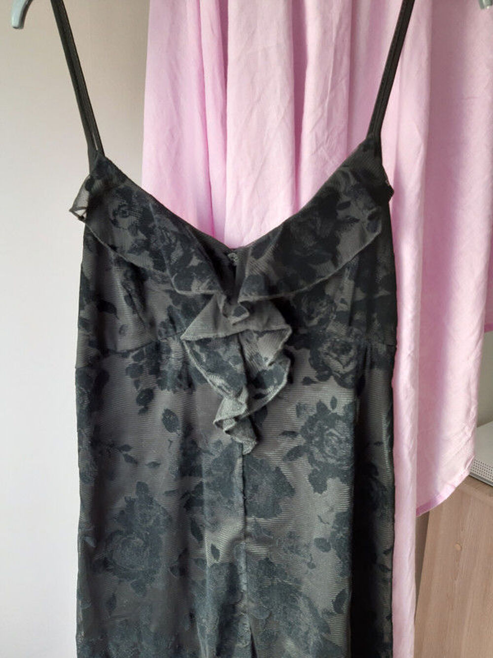 robe de soir&eacute;e noire dentelle Vêtements
