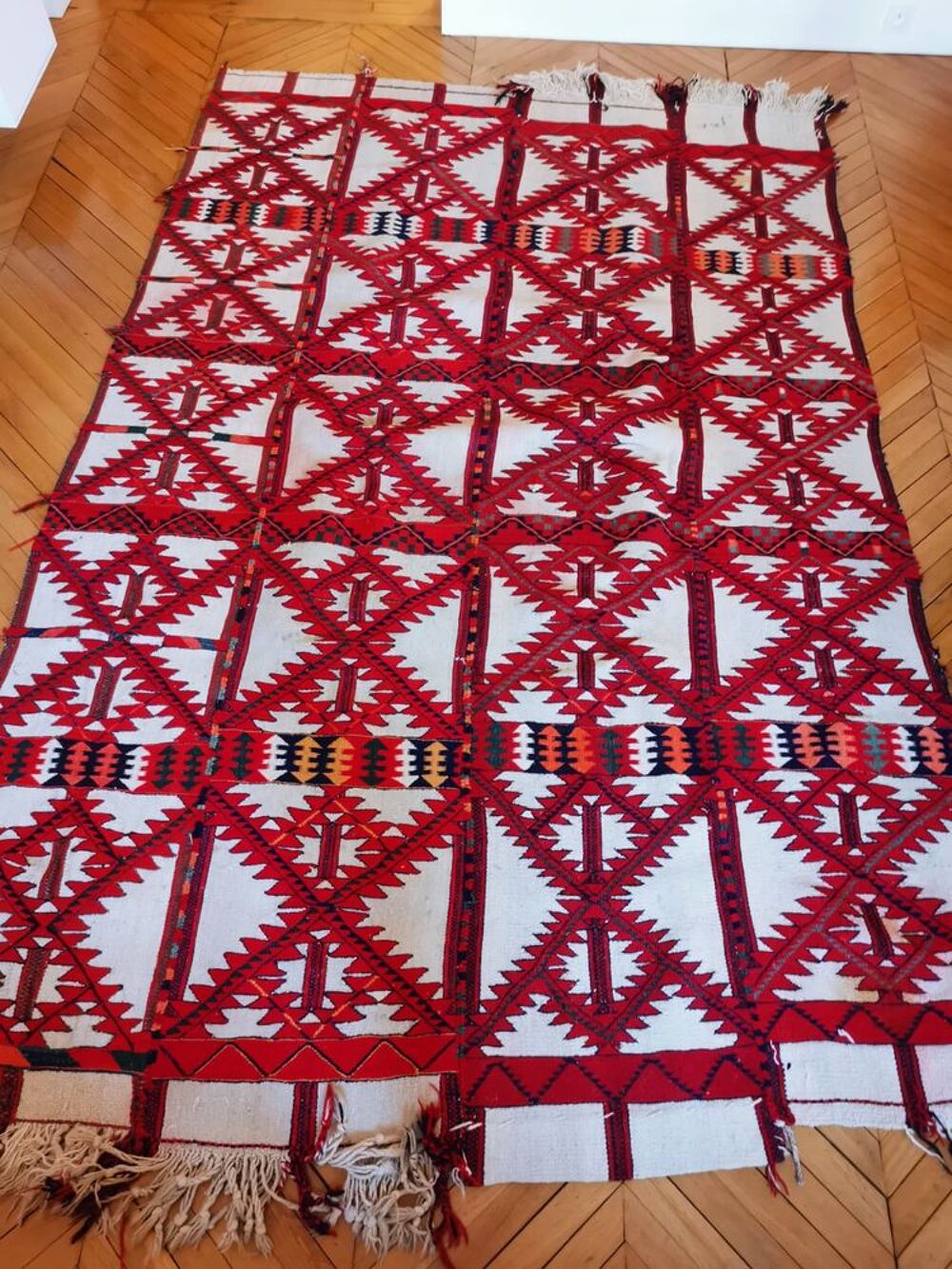 Tapis berb&egrave;re fait main en laine de dromadaire Décoration