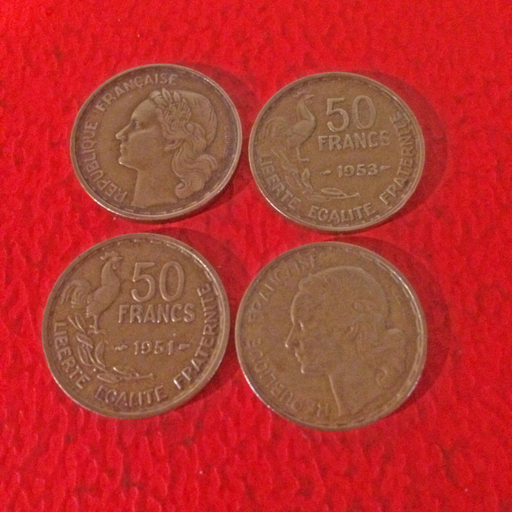 Lot pieces 50F Guiraud
