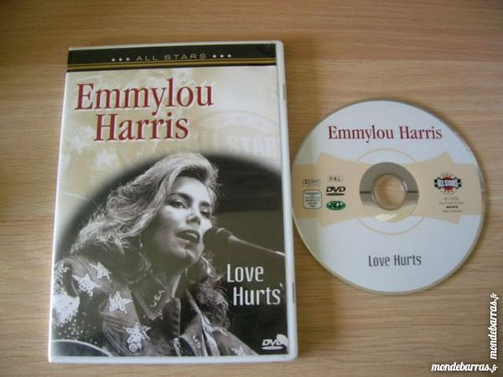 DVD EMMYLOU HARRIS en Concert - Love hurts DVD et blu-ray
