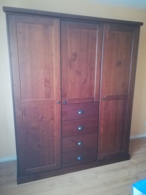 Armoire bois massif (style colonial) 0 Carbon-Blanc (33)