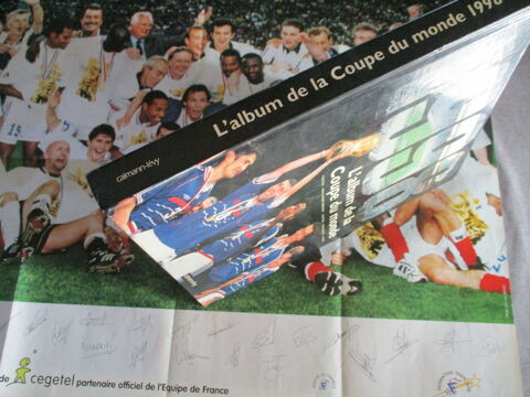 Album coupe du monde 1998 Calmann-lévy 10 Saint-Yrieix-la-Perche (87)