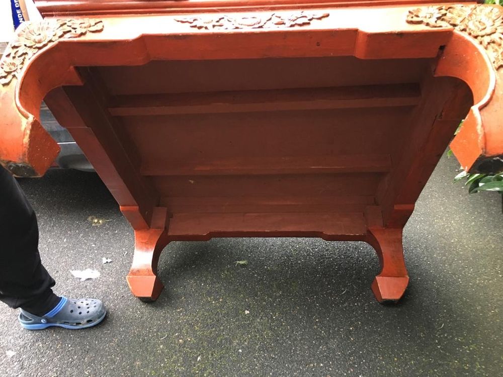 Table basse &laquo;&nbsp;indon&eacute;sienne &laquo;&nbsp; Meubles
