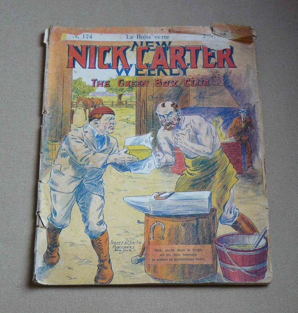 Nick CARTER : the green box clue - new weekly Livres et BD
