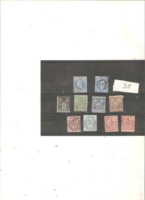 LOT DE TIMBRES FRANCE AVANT 1900
PRIX 3 3 Neuilly-sur-Marne (93)