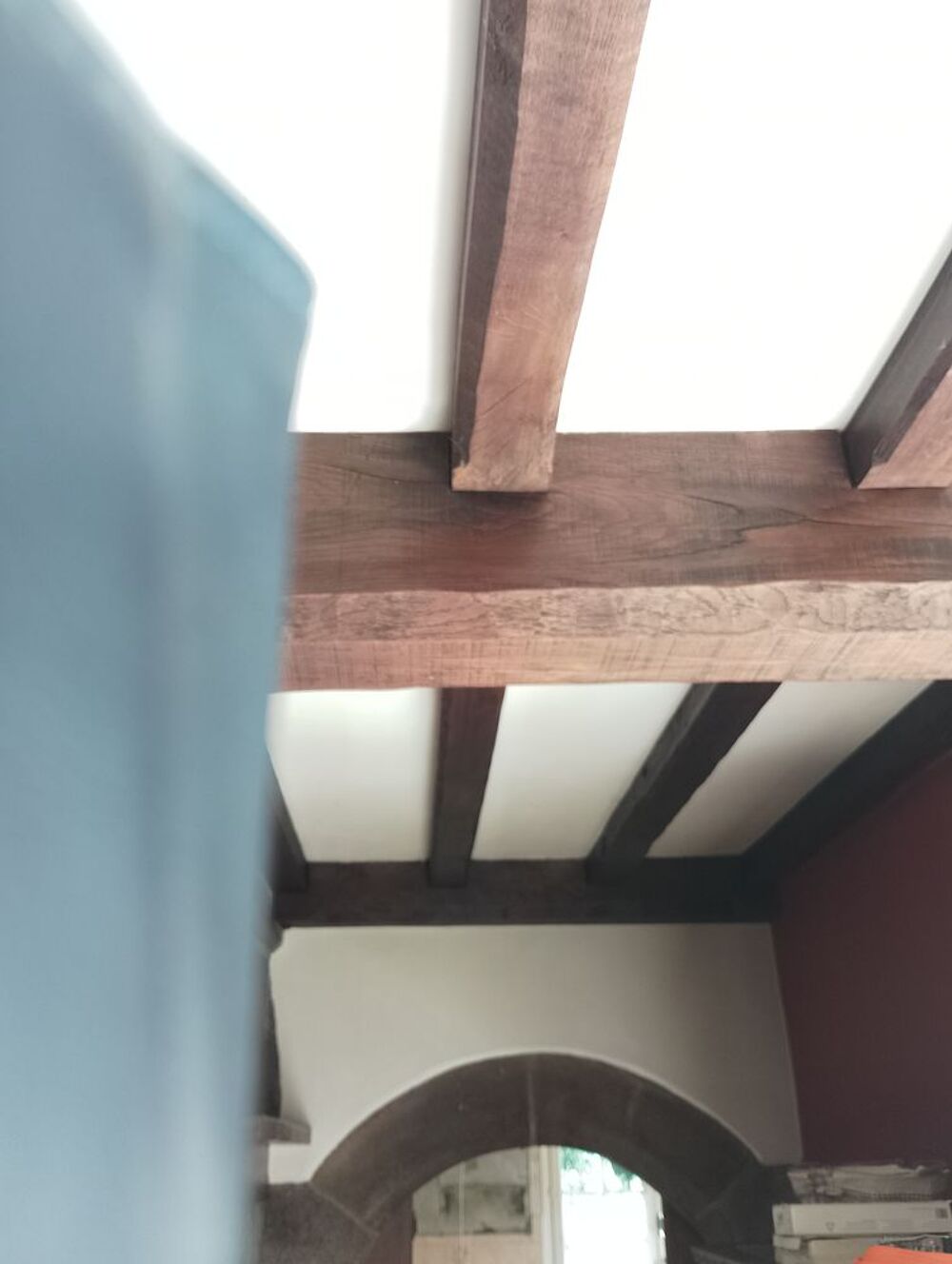 Poutres et solives en ch&ecirc;ne Bricolage