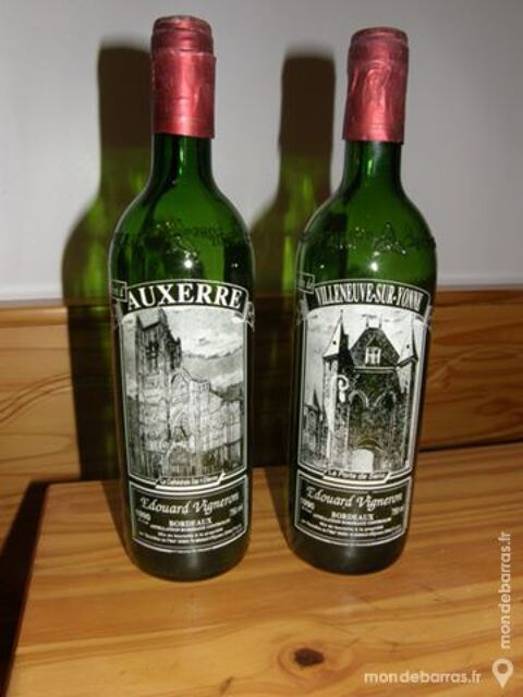 Bouteille de Bordeaux S�rigraphi�es 15 Villeneuve-sur-Yonne (89)