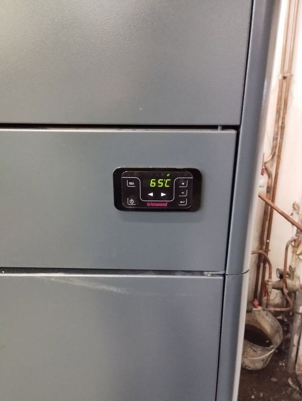 Chaudi&egrave;re &agrave; Granul&eacute;s Pellets Neuve 9Kw 30Kw Flamme Verte 7 Bricolage
