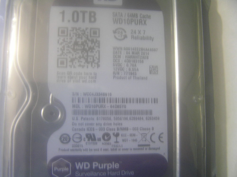DISQUE DUR 1.0TB Matériel informatique