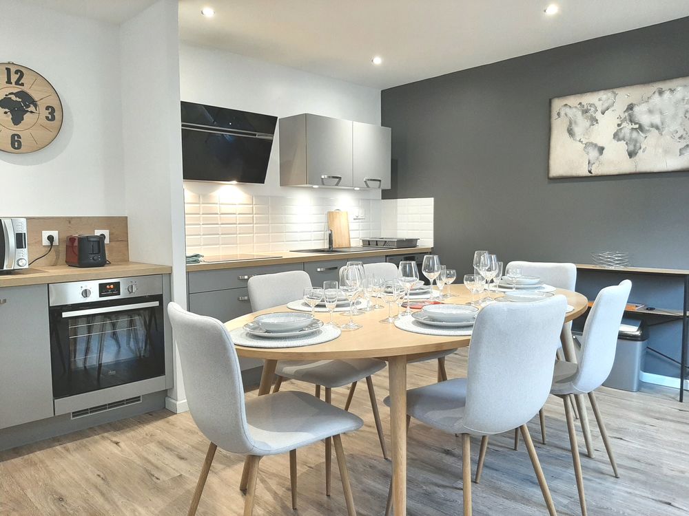 Location Appartement Logement meublé ? 57 m² avec garage ? Quartier Jaurès Le mans
