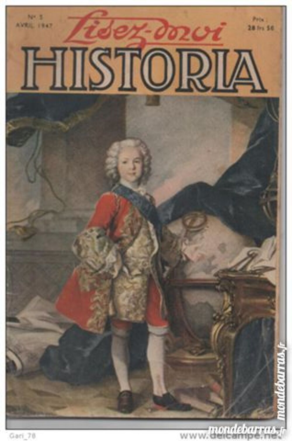 Lisez moi Historia n&deg; 5 - avril 1947 Livres et BD