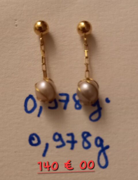 Boucles d oreilles 140 Nogent-sur-Marne (94)