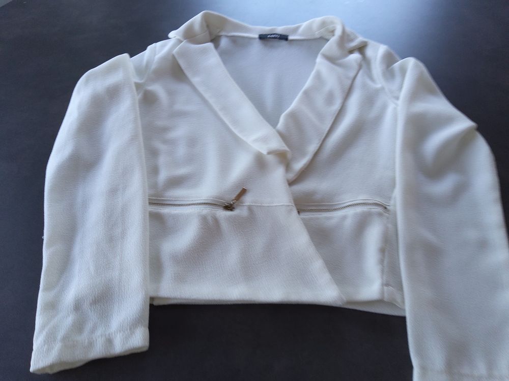 VESTE MIM blanche 38 Vêtements
