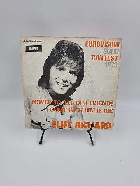 Vinyle 45 tours Cliff Richard : Eurovision Song Contest 1973 3 Vulbens (74)