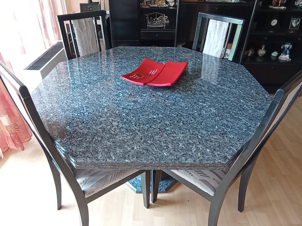 Table en granit Meubles