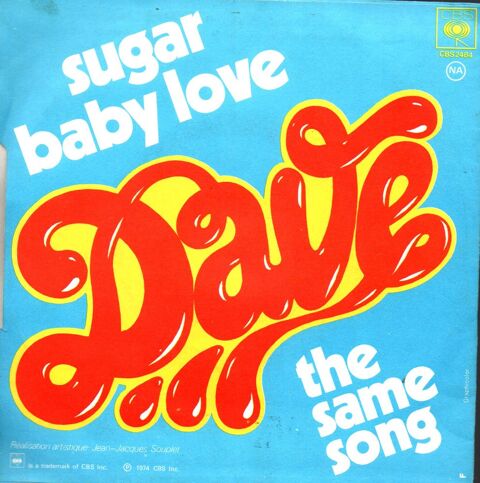 45 trs DAVE 2 TITRES 0 Pontoise (95)