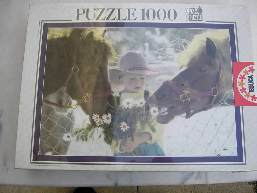 Puzzle 1000 pi&egrave;ces Jeux / jouets