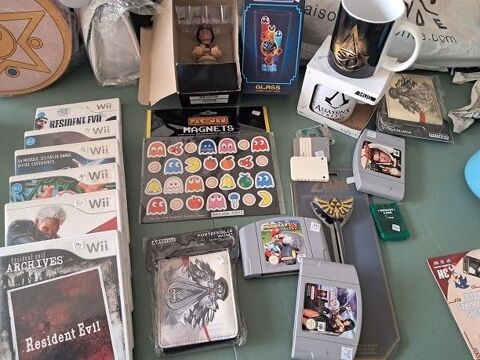Lot Blind aveugle Jeu vid�o surprise PACMAN ZELDA Tenchu WOr 9 F�ves (57)