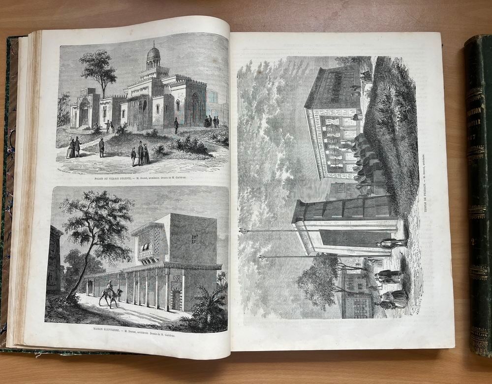 Lot 2 livres exposition universelle de Paris 1867 