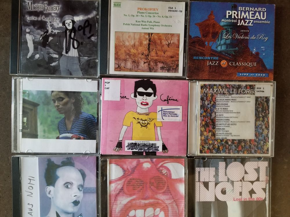 Tous styles, tous pays. CD et vinyles