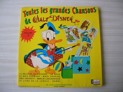 25 CM TOUTES LES CHANSONS DE WALT DISNEY VOL.2 14 Nantes (44)