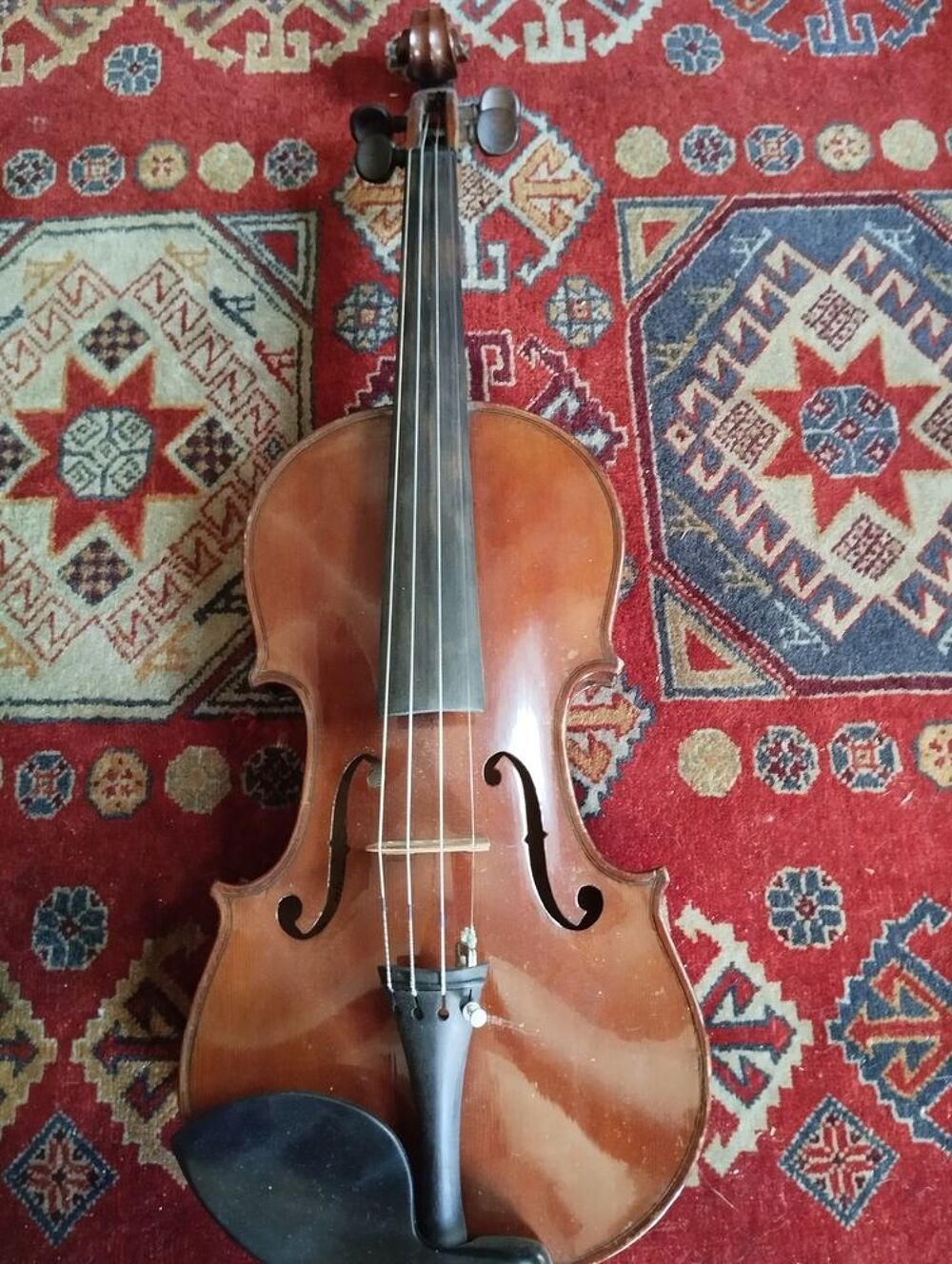 Beau violon &eacute;cole Mirecourt mod&egrave;le Stradivarius Instruments de musique