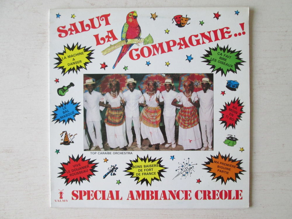 Salut la compagnie Sp&eacute;cial ambiance cr&eacute;ole CD et vinyles