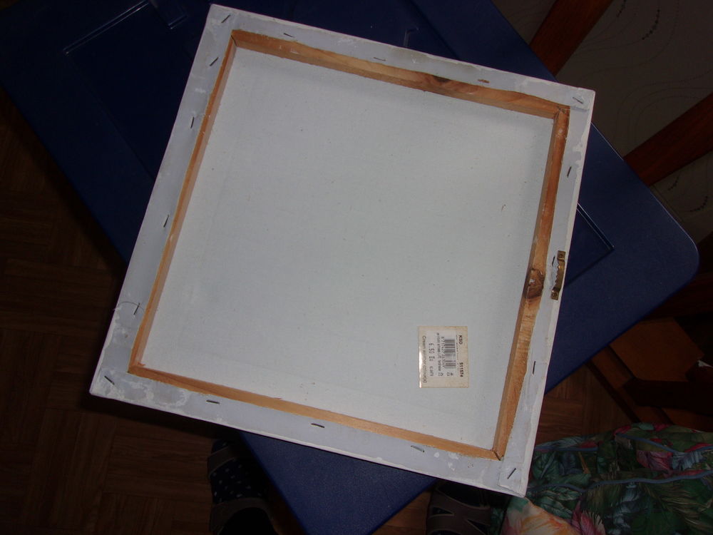  ensemble de deux cadre fleuri de 0,35x 035 de cot&eacute;s Décoration