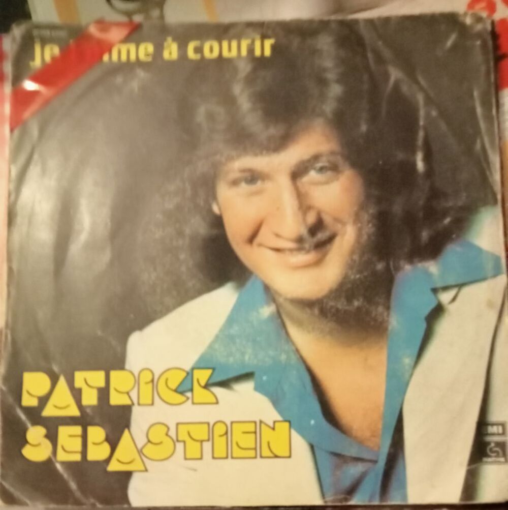 PATRICK SEBASTIEN / 5 X DISQUES VYNIL45 TOURS CD et vinyles