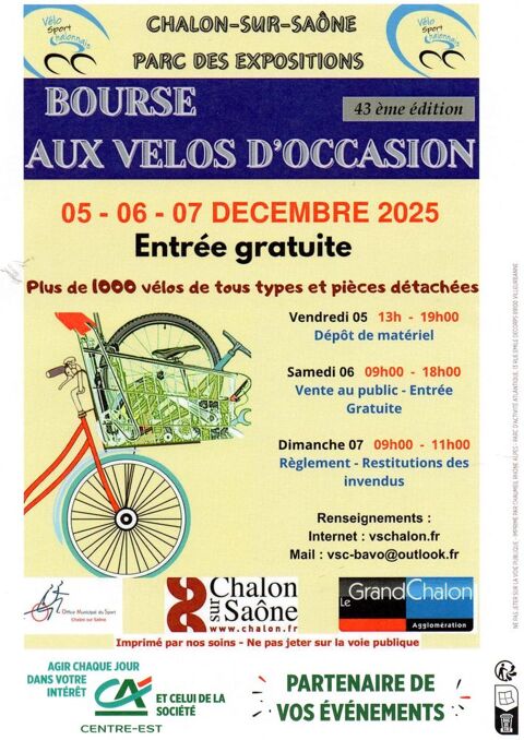 Bource aux vlos 0 Chalon-sur-Sane (71)