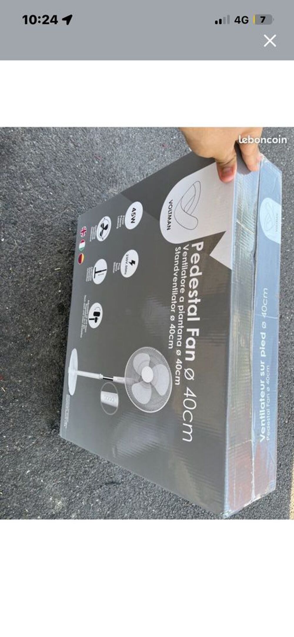 Ventilateur neuf et puissant Electroménager
