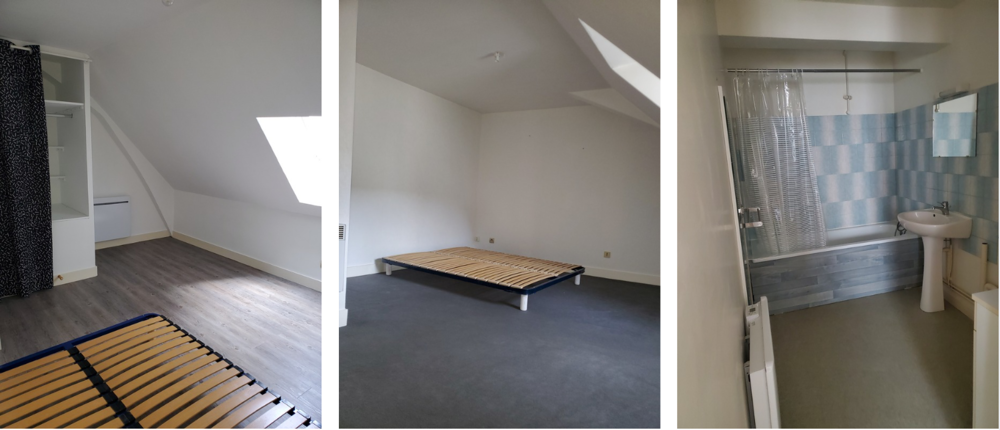 Location Appartement T3 quartier de la Madeleine à ANGERS. Proche UCO ESA KOPA Angers
