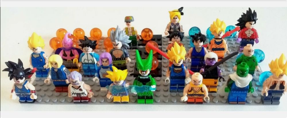 Dragon ball 22 figurines lego Jeux / jouets