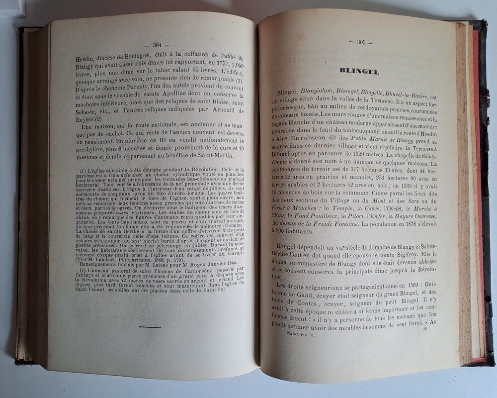 Dictionnaire historique et arch&eacute;ologique - Saint-Pol - tome2 Livres et BD