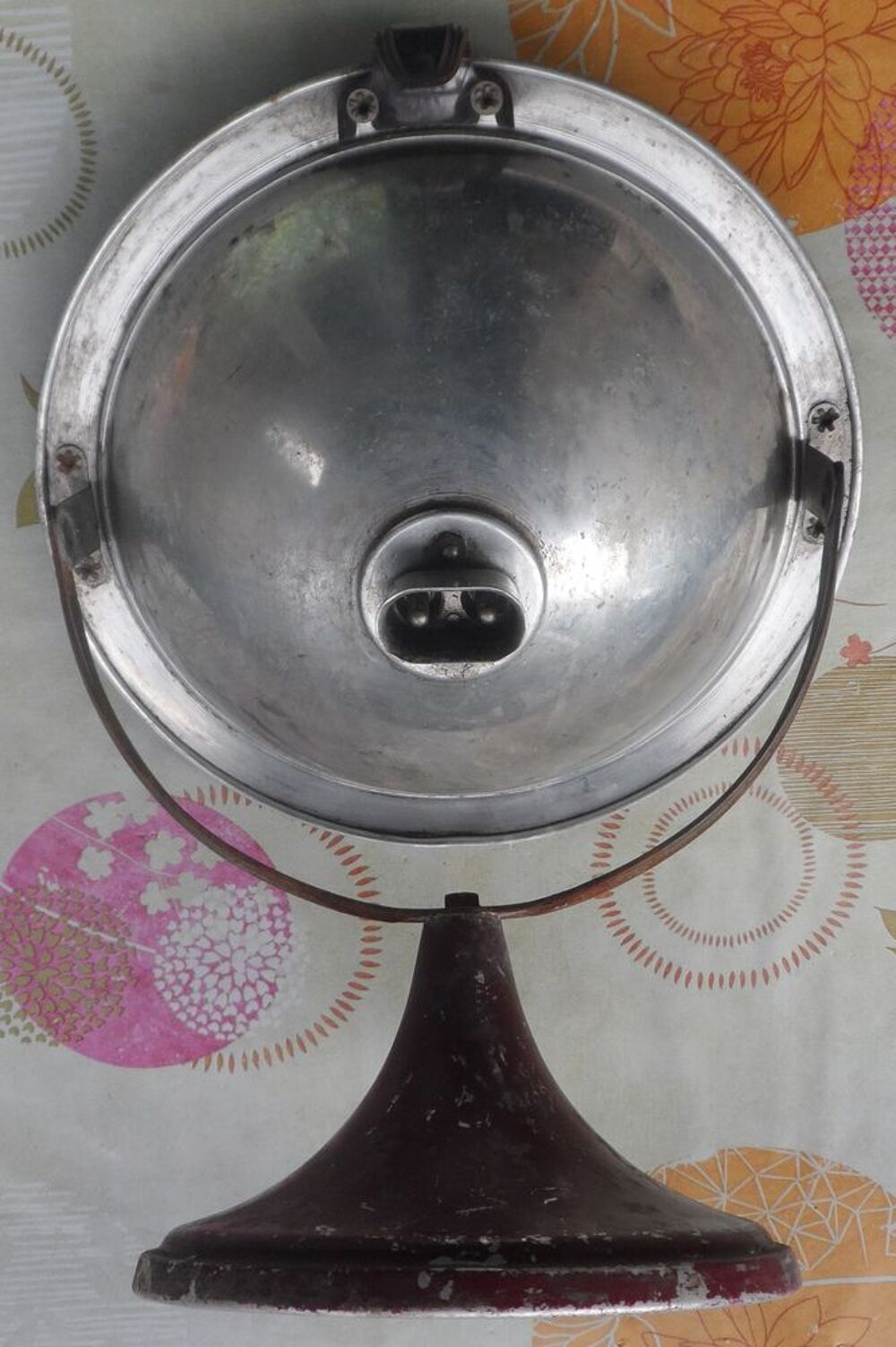 Chauffage &eacute;lectrique d'appoint vintage fonctionne alu design Bricolage