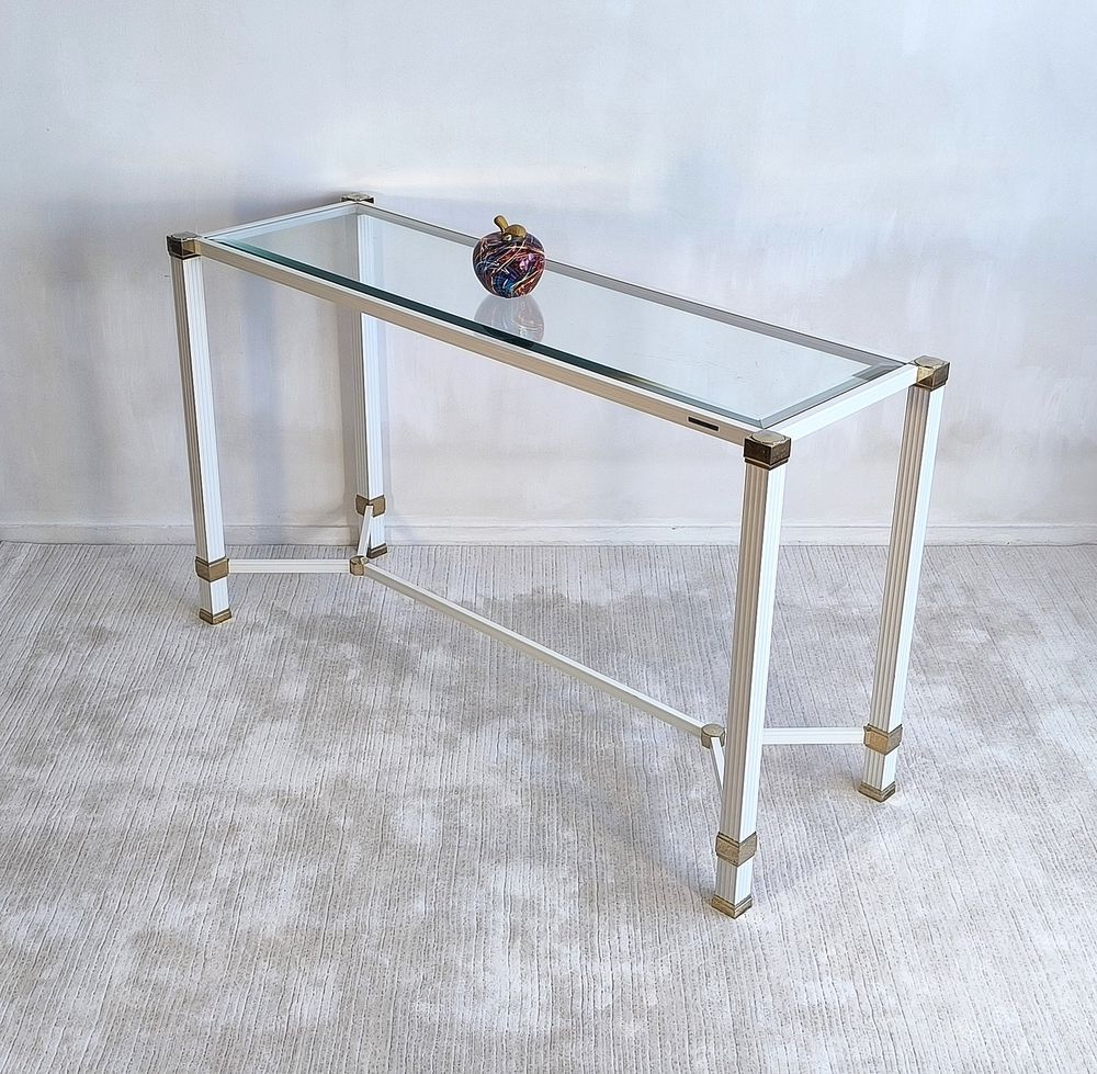 ?? Pierre Vandel Paris - Iconique console &agrave; entretoise Meubles
