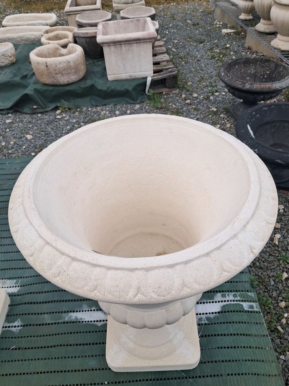 Vase, Pot M&eacute;dicis en pierre reconstitu&eacute;e Décoration