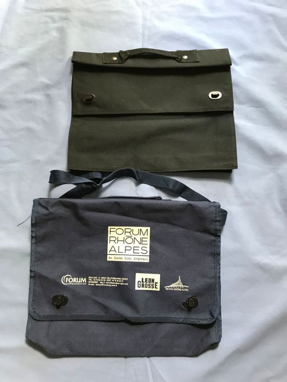 CARTABLE EN TOILE DIVESES COULEURS Maroquinerie
