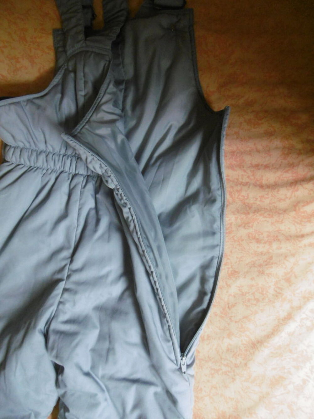 Salopette de ski mixte, gris clair, taille S (38) Vêtements